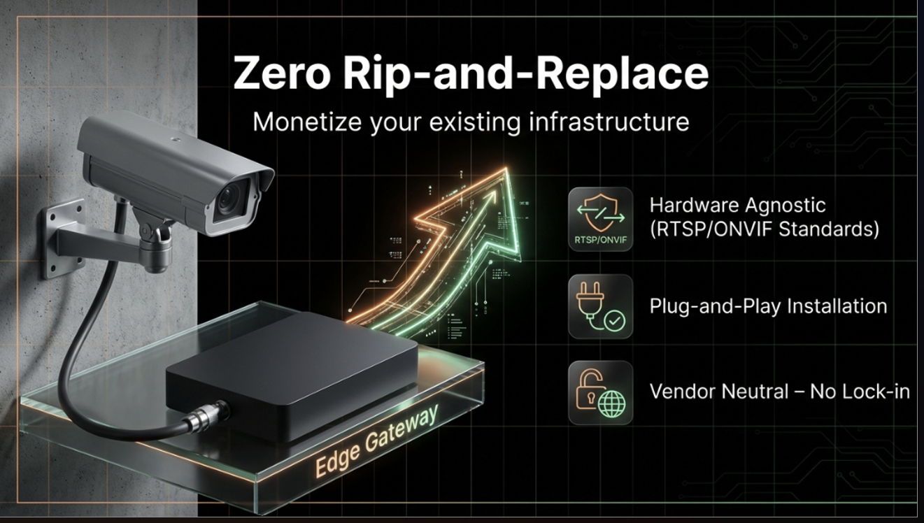 FaceTagr NBOX edge gateway - plug-and-play Vision AI hardware